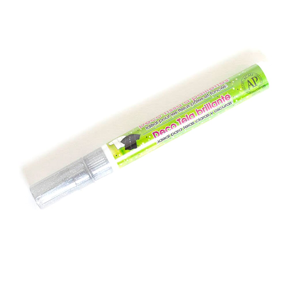 Uchida, Paint Marker, Art & School, DecoFabric, Glitter Paint Pen, Assorted Colors, 687212